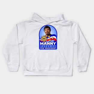 MANNY PACQUIAO FOR PRESIDENT ELECTION 2022 V1 Kids Hoodie